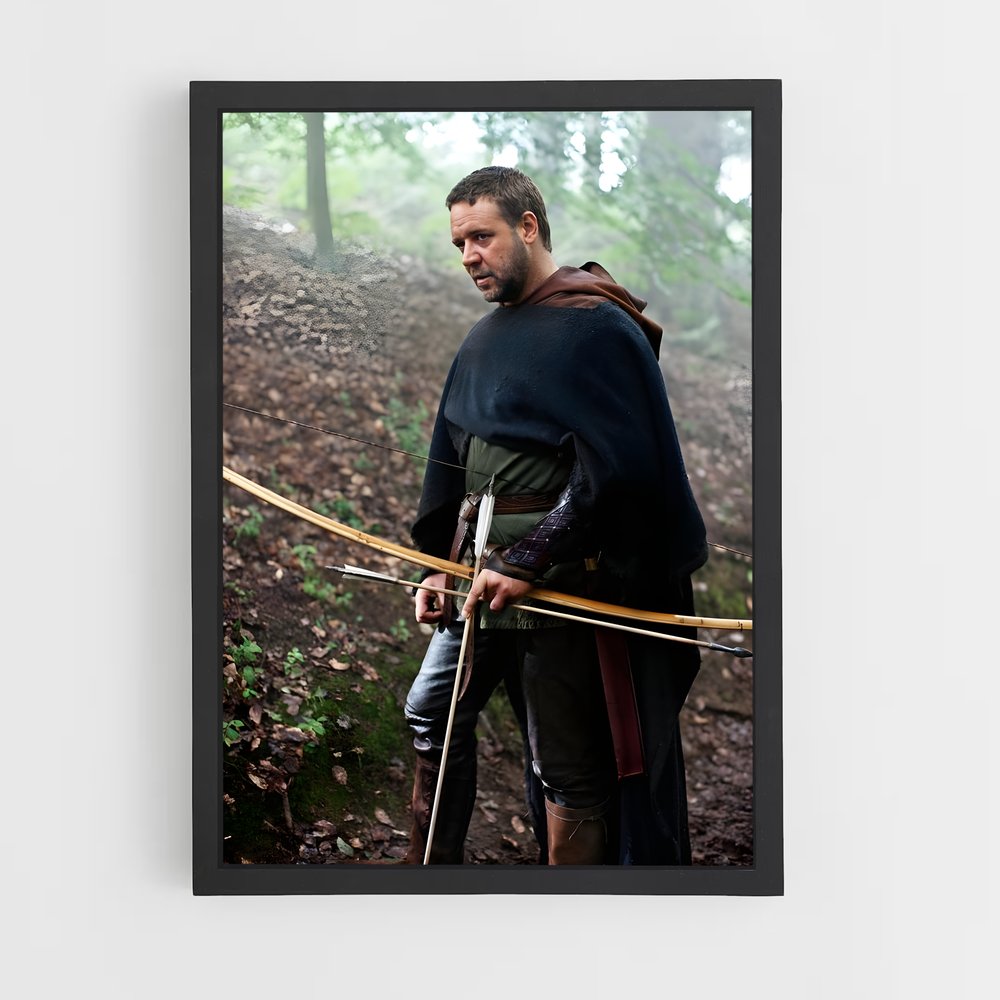 Poster L'Archère de Sherwood – affiche Tir à l’arc (vue 2)